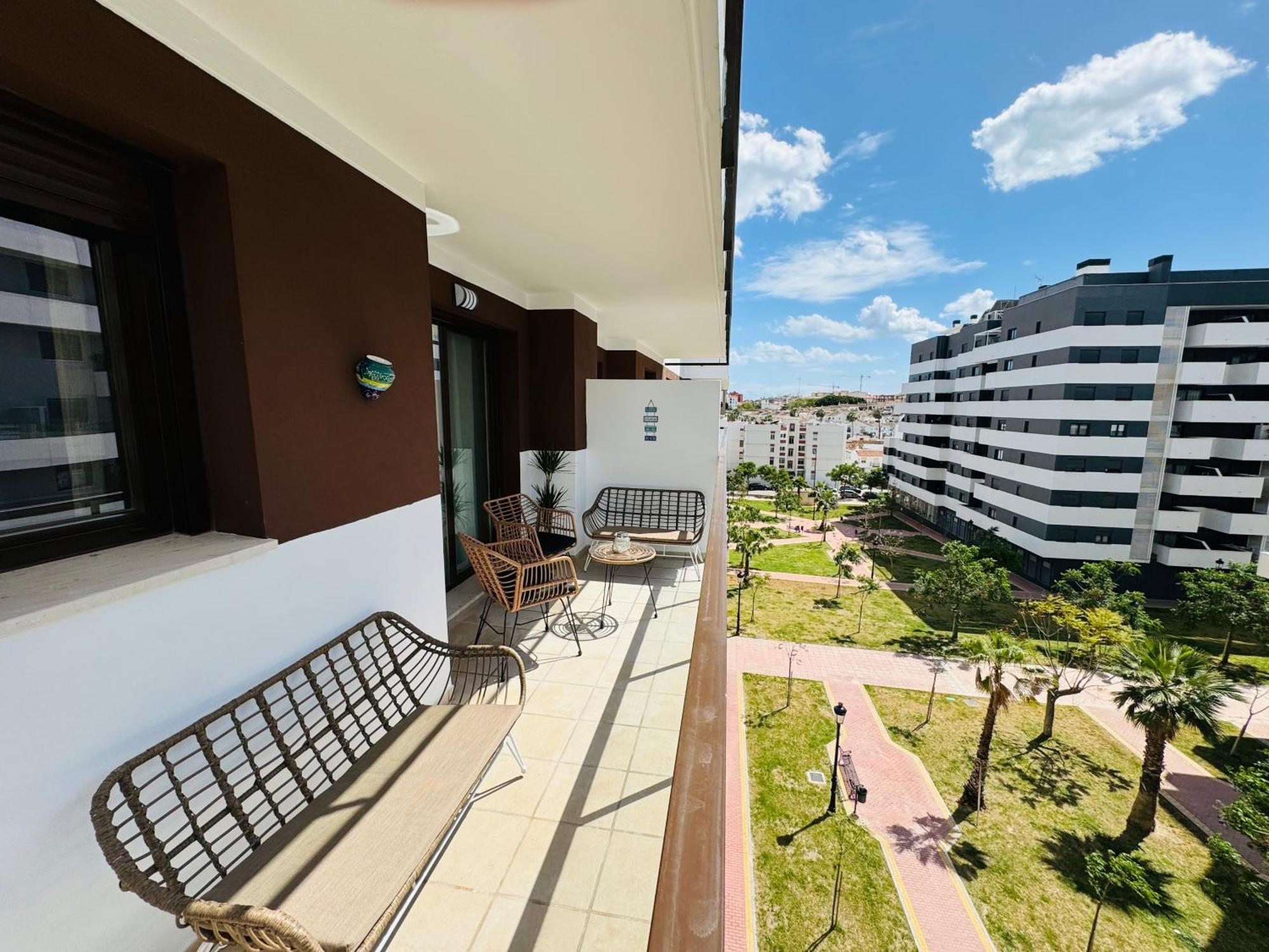 Parking Privado! Sol Y Mar Tu Hogar En La Costa Apartman Estepona Kültér fotó